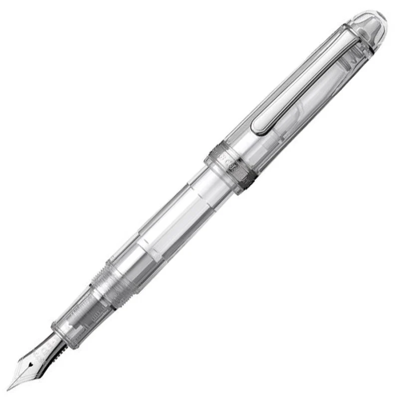 Penna stilografica in platino n. 3776 Century Oshino Fine Point PNB-20000A n. 5-2