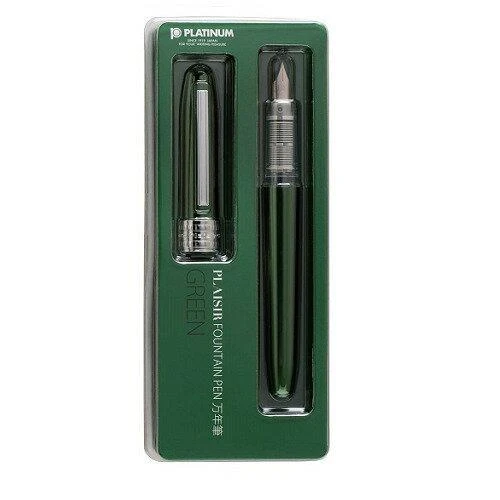 Penna stilografica Platinum Plasir Fine Point Green PGB-1000#41-2G