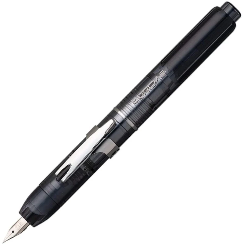 Penna stilografica in platino Curidas Graphite Smoke Extra Fine PKN-7000#7-1