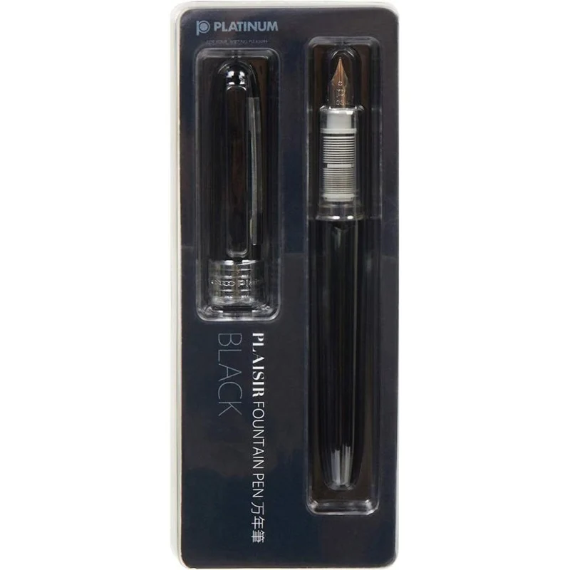Penna stilografica Platinum Plasir Fine Point Nera PGB-1000#1-2G