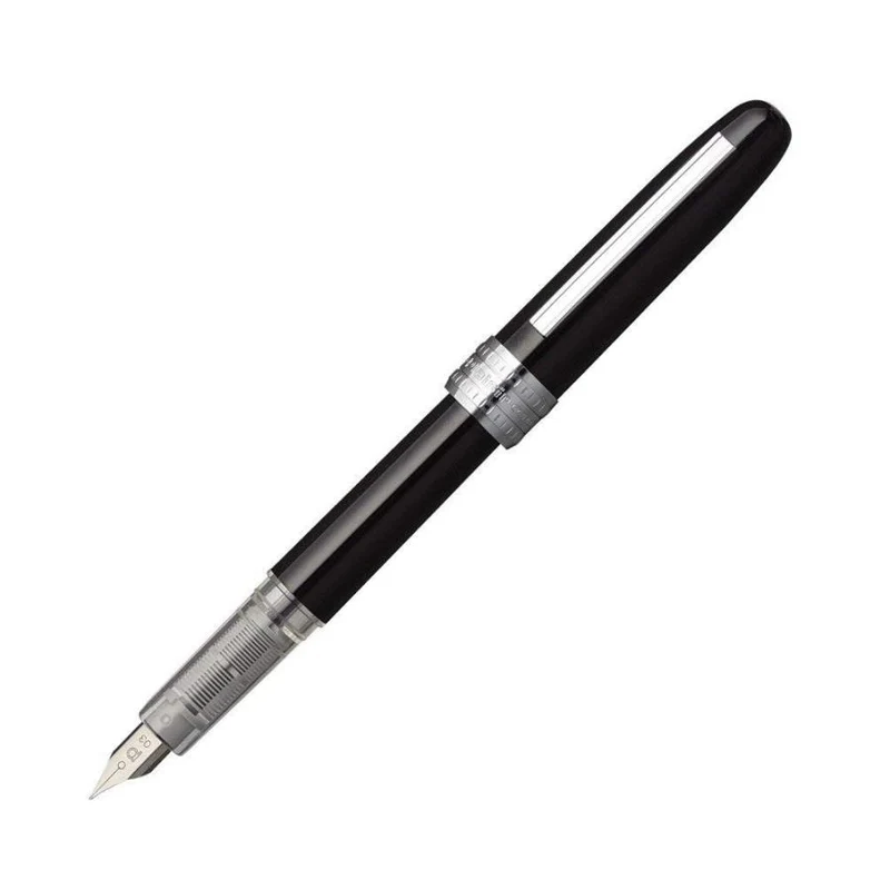 Penna stilografica Platinum Plasir punta media nera PGB-1000#1-3G