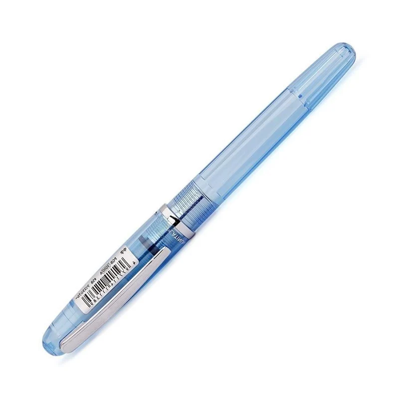 Penna stilografica in platino Balance Crystal Blue Medium PGB-3000A#58-3