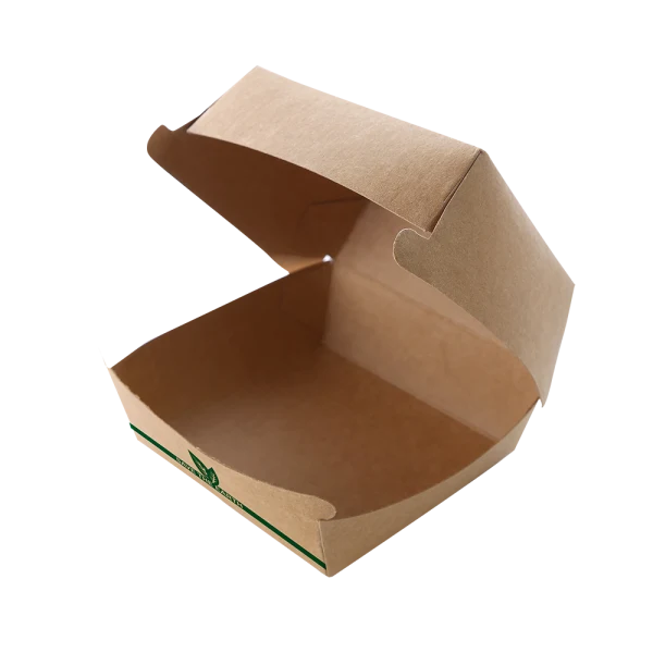 Caja Kraft Hamburguesa Pequeña 11x11x7cm (200 unid/caja) (exclusivo online)