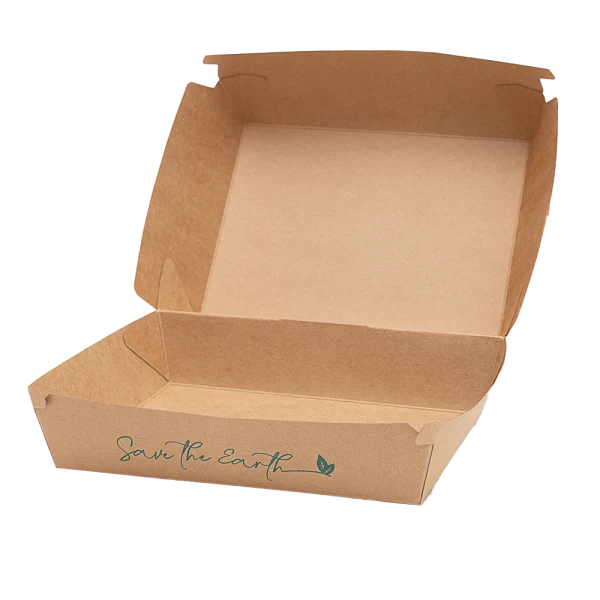 Caja Kraft Hamburguesa + Patatas 22,5x18x9cm (200 unid/caja) (exclusivo online)