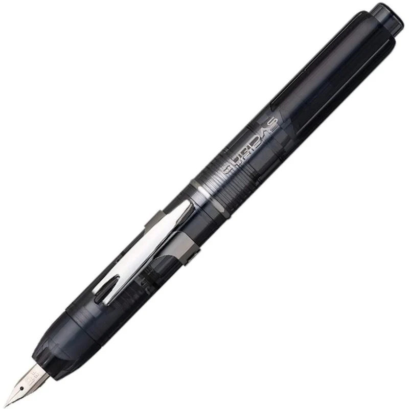 Penna stilografica in platino Curidas Graphite Smoke Fine Point PKN-7000#7-2