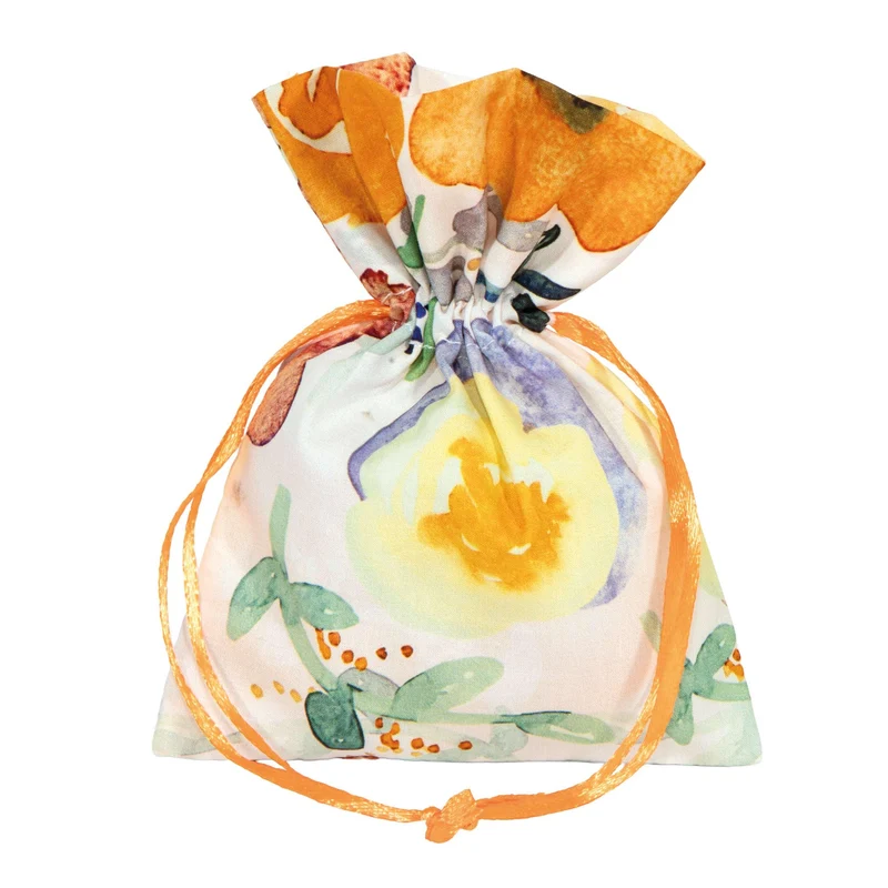 Sacchetto in Tessuto Acquerello2 10 x 14 cm - 10 pezzi
