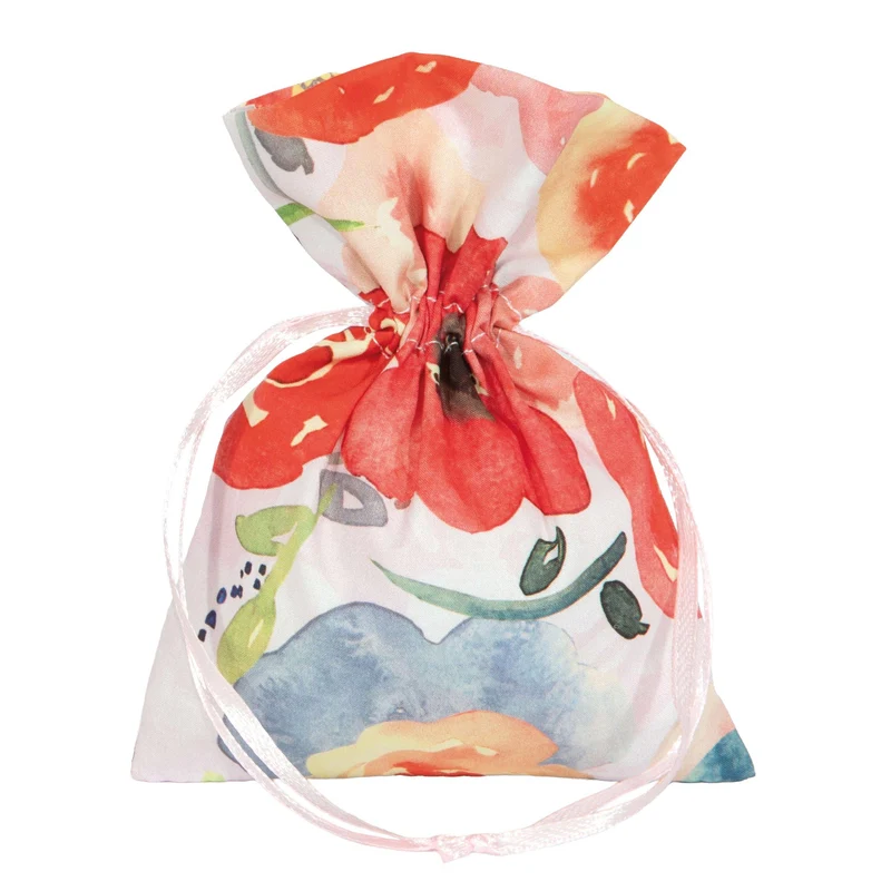 Sacchetto in Tessuto Acquerello 10 x 14 cm - 10 pezzi