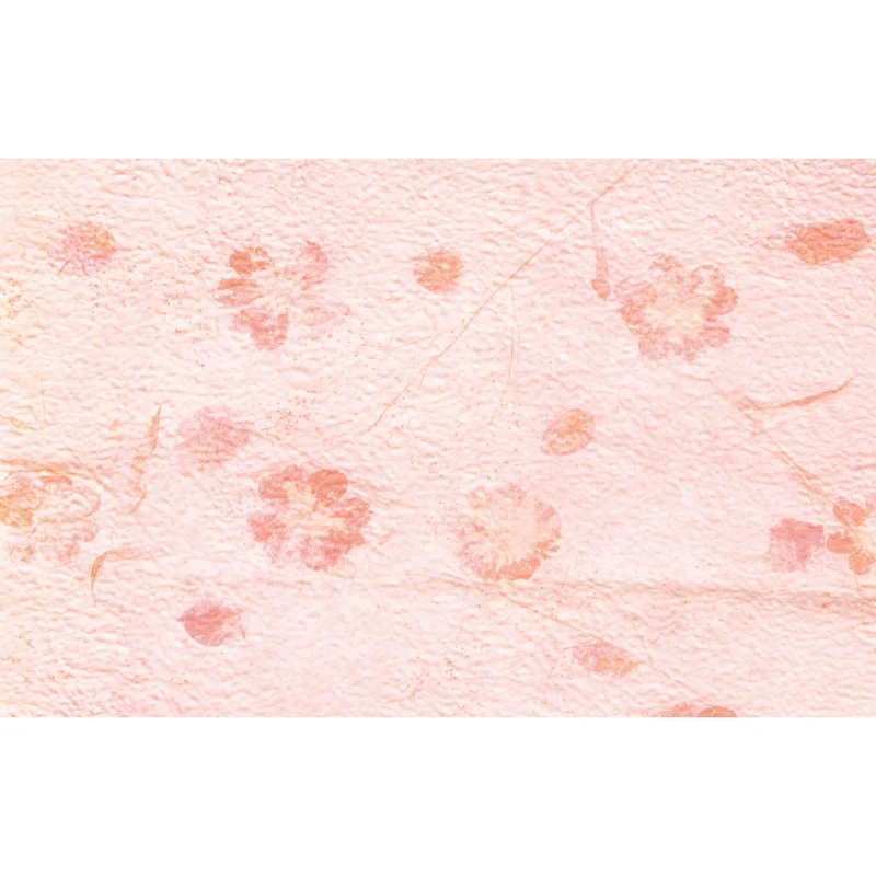 Carta Mano con Fiori Rosa 50 x 50 cm - 10 pezzi