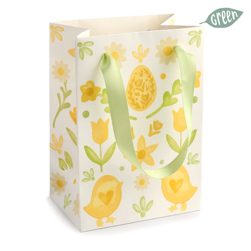 Borsa in Carta Folky Easter 17 x 12 x 8 cm