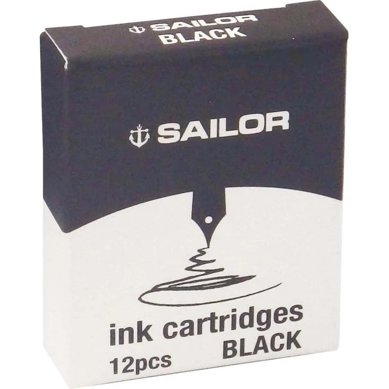 Penna stilografica Sailor Penna stilografica Cartuccia di inchiostro nero 13-0404-120