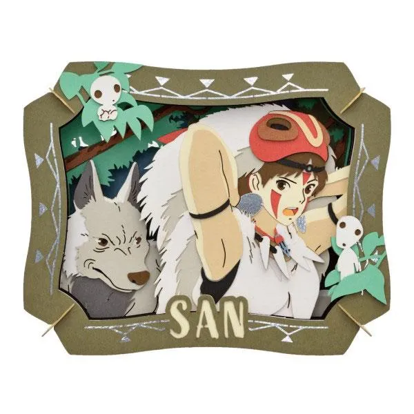Paper Theater Principessa Mononoke PT-332X San Ensky