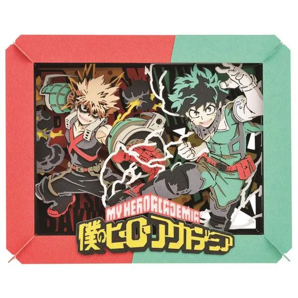 Teatro di carta My Hero Academia PT-160X Midoriya Izuku e Bakurou Katsuki Ensky