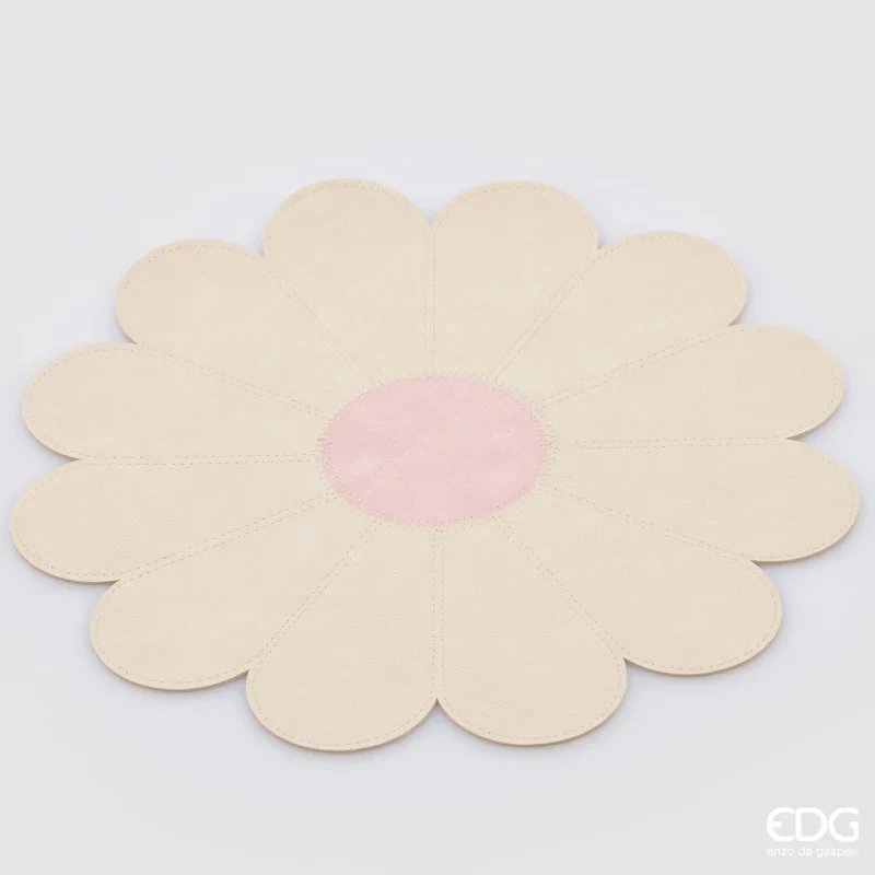 Tovaglietta EDG Margherita in PVC Cipria 38 cm