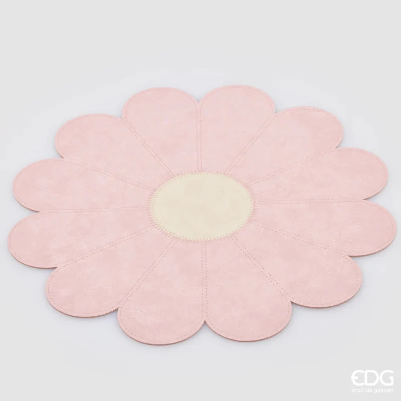 Tovaglietta EDG Margherita in PVC Rosa 38 cm