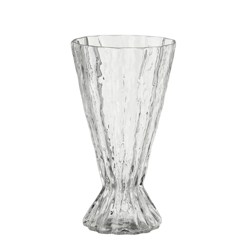 Vaso Lauren in Vetro Trasparente 28 x 15,5 cm