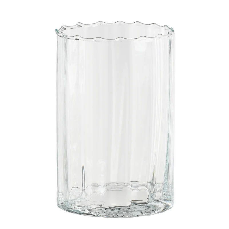 Vaso Evelina in Vetro Trasparente 27 x 18 cm