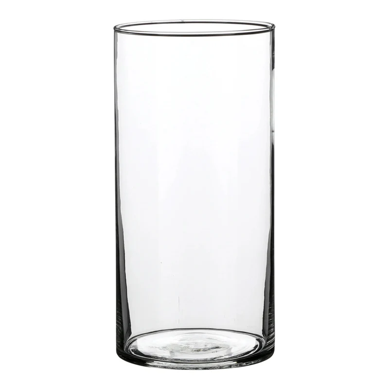 Vaso Carly in Vetro Trasparente 25 x 12 cm