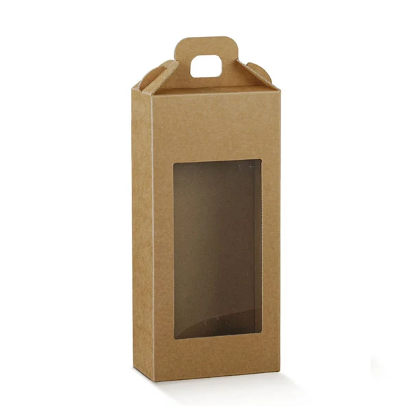 Valigetta con Finestra Avana 210 x 210 x 210 mm - 10 pezzi