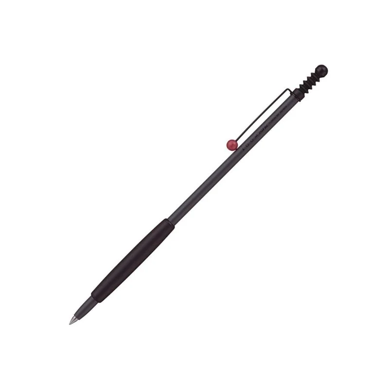 Penna a sfera Tombow a base di olio ZOOM 707 0.7 Grigio/Nero BC-ZS1