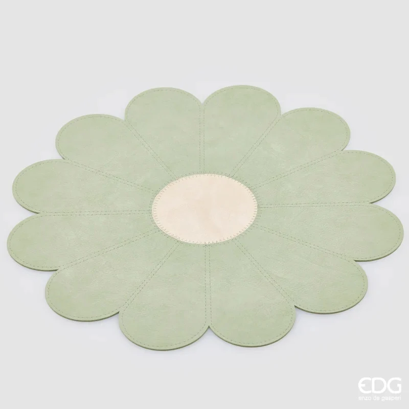 Tovaglietta EDG Margherita in PVC Verde 38 cm