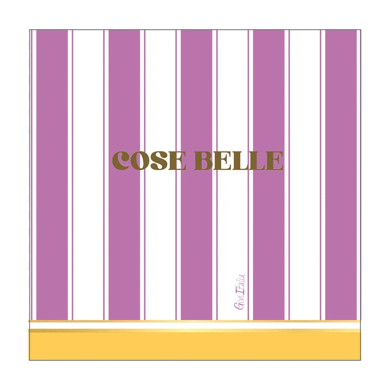 Tovaglioli in Carta Cose Belle 33 x 33 cm - 16 pezzi