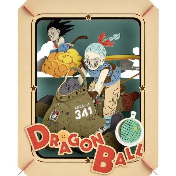 Paper Theater Dragon Ball PT-255X Goku e Bulma's Adventure 2 Ensky