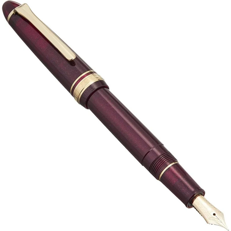 Penna stilografica Sailor Penna stilografica Profit Light Gold Trim Shining Red Fine Point 11-1038-230