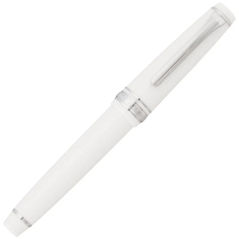 Penna stilografica Sailor Professional Gear Slim Silver White Bold 11-1222-610