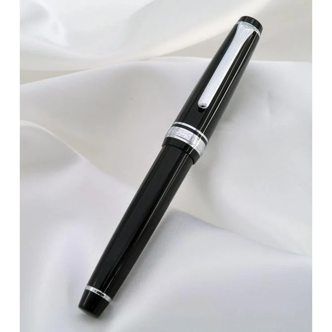 Penna stilografica Sailor Professional Gear Slim Silver Zoom 11-1222-720