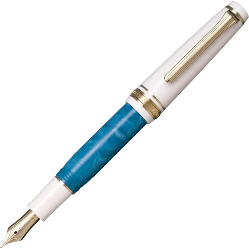 Penna stilografica Sailor Penna stilografica Encontre Blue Ciel Media Fine 11-2230-340