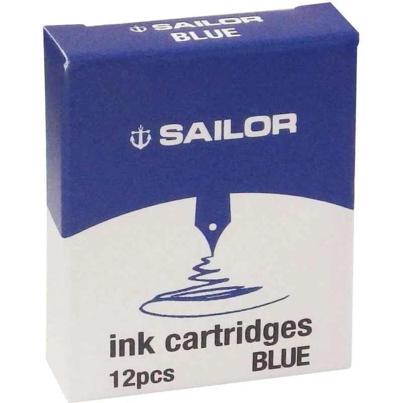 Penna stilografica Sailor Penna stilografica Cartuccia di inchiostro blu 13-0404-140
