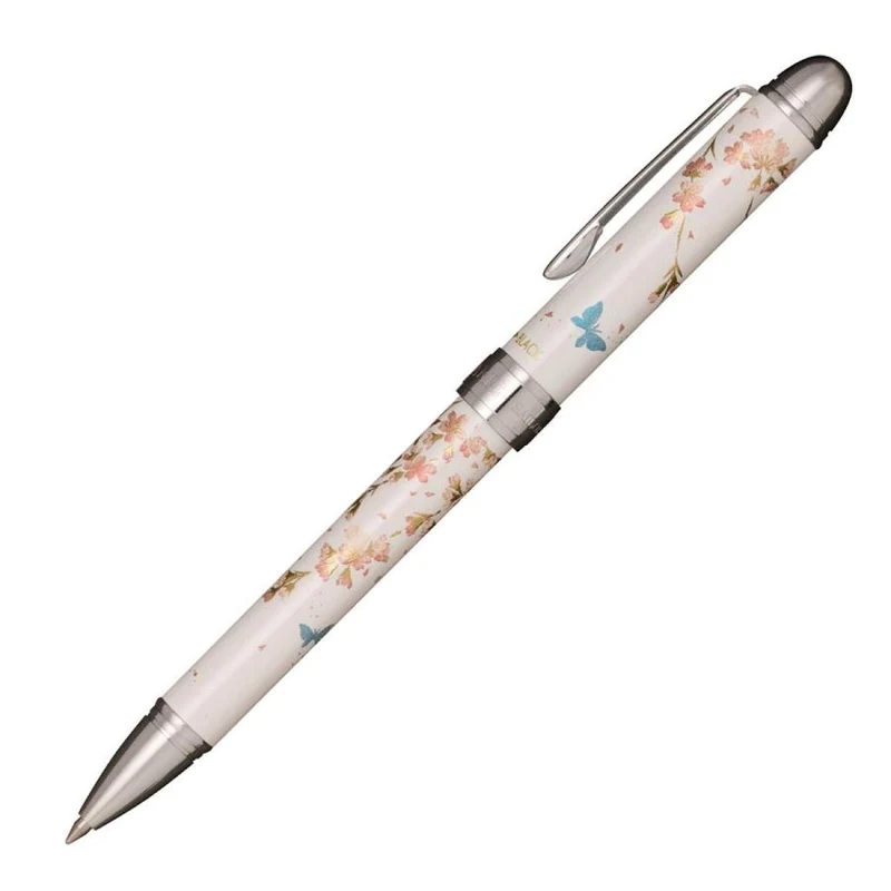 Penna multifunzione Sailor 2 colori + Sharp Yubimakie Shidare Sakura White 16-0344-210