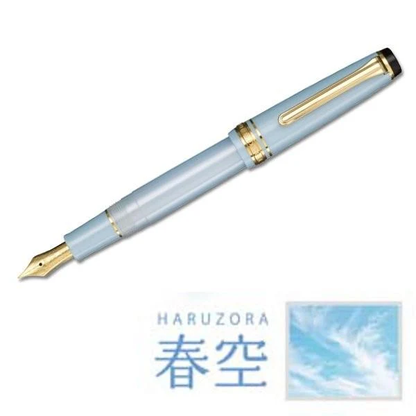 Penna stilografica Sailor Penna stilografica SHIKIORI Setsugetsu Soraha Haruzora Media Sottile 11-1224-301