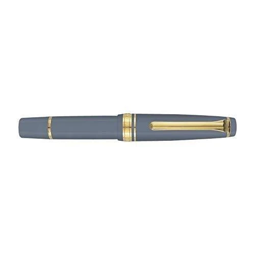 Penna stilografica Sailor Professional Gear Slim Mini Gold Ayur Blue Medium Fine 11-1503-340