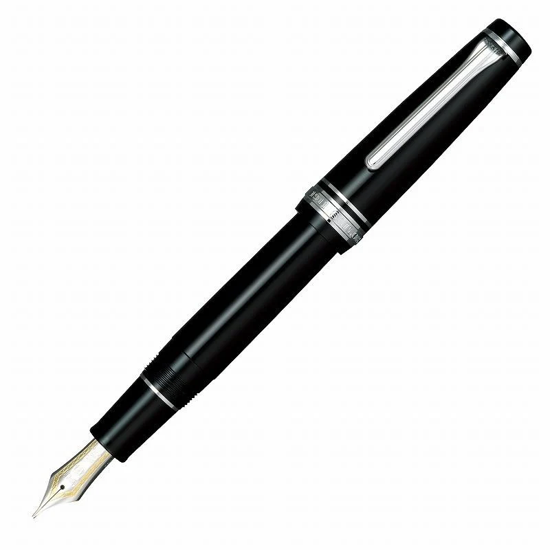 Penna stilografica Sailor Professional Gear Silver punta media 11-2037-420