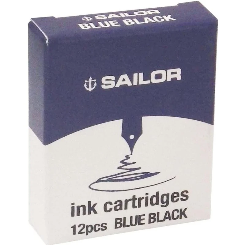 Penna stilografica Sailor Penna stilografica Cartuccia di inchiostro blu nero 13-0404-144