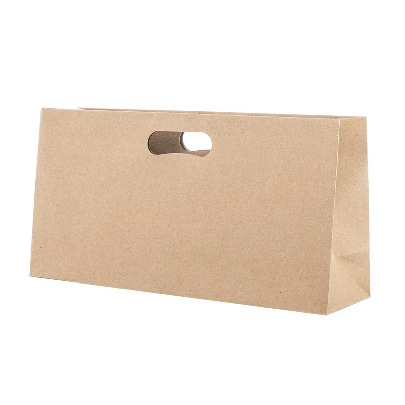 Borsa Kraft Portabottiglia Orizzontale 35 x 10 x 18 cm