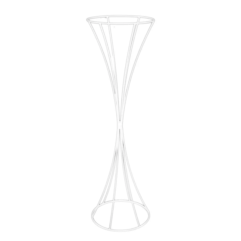 Espositore da Tavolo in Metallo Bianco 20 x 66 cm