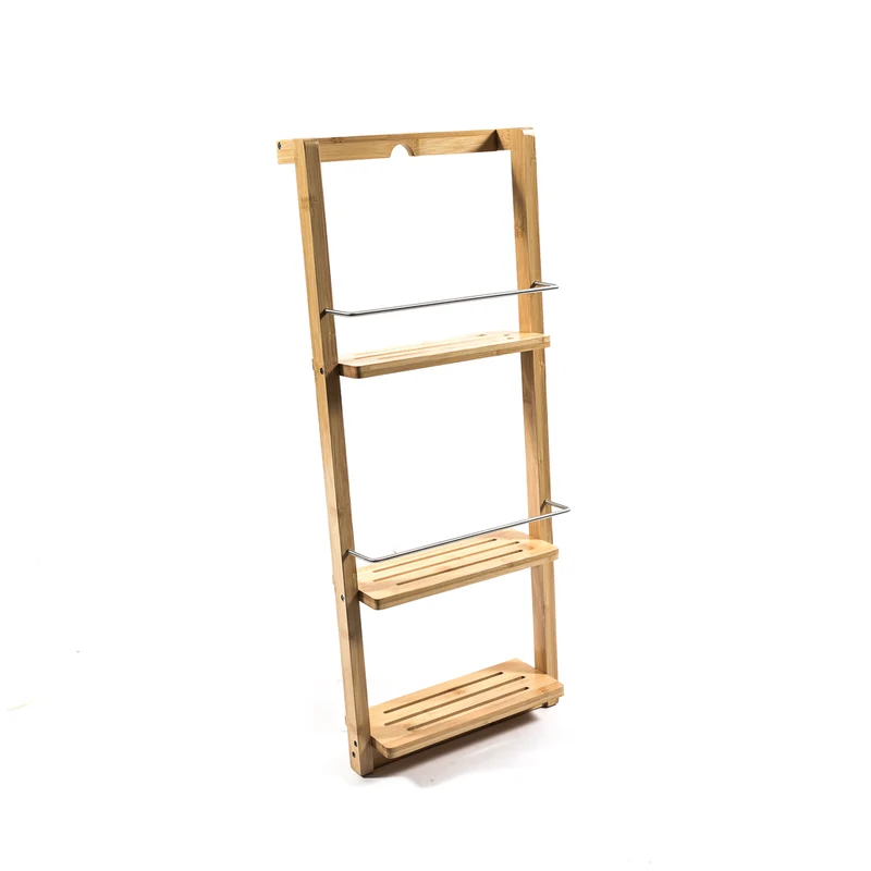 Stand Bamboo a 3 Ripiani 70 x 28,5 x 12 cm