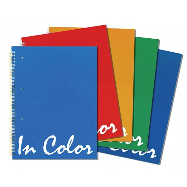 Blocco Spiralato In Linea Microperforato a Quadretti 5 mm / 22,5 x 29,7 cm / 80 Fogli