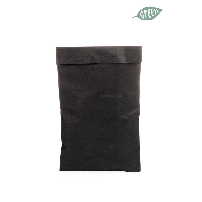 Busta in Carta Riciclata 26 x 14,5 cm Nero - 5 pezzi