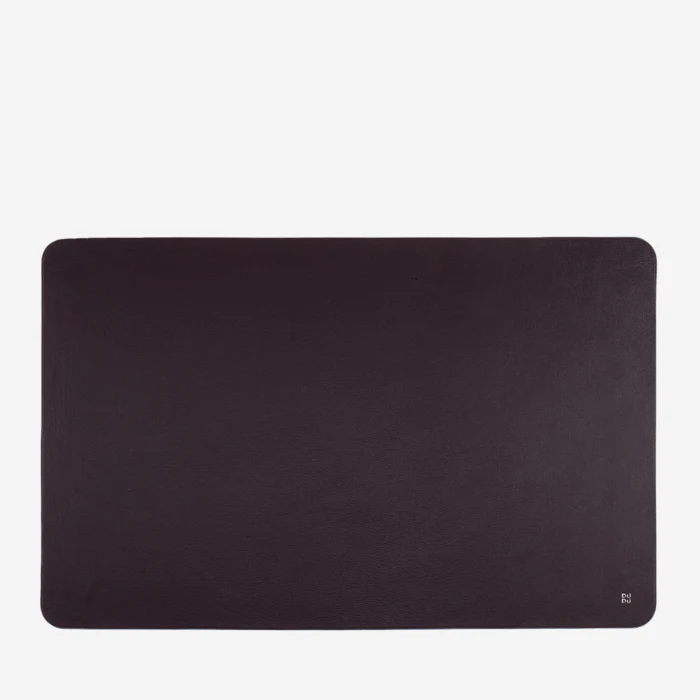 Sottomano da Scrivania in Pelle Colorful Soft Deskmat Burgundy