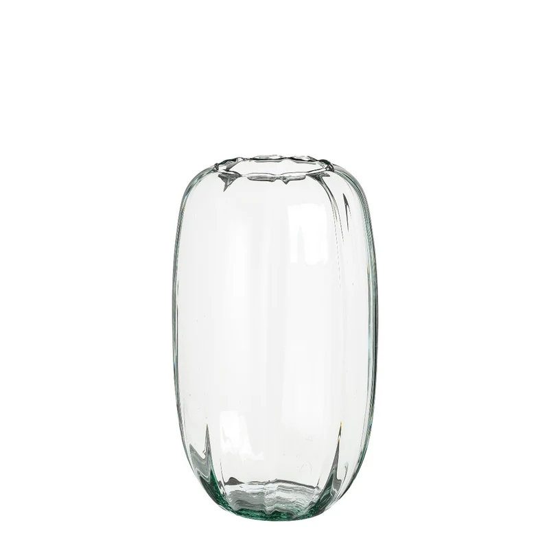 Vaso Vetro Trasparente Ricci 15 x 25 cm