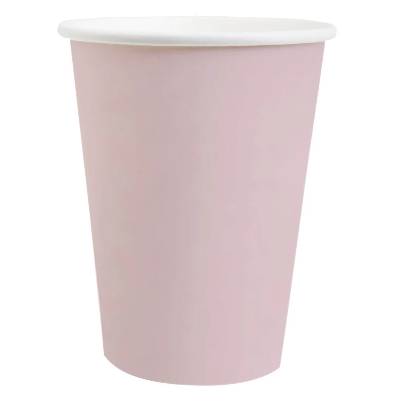 Bicchiere in Carta Rosa 250 ml - 10 pezzi