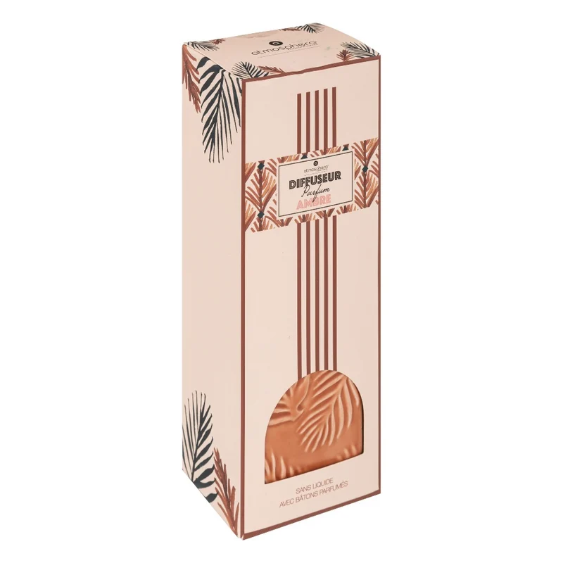 Diffusore con Bastoncini Ambra 7 x 4 x 8,3 cm