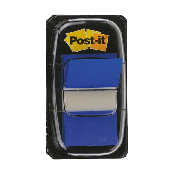 Segnapagina Post-It Index 680-2 Rimovibile Blu Marino - 50 pezzi