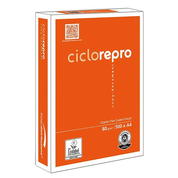 Risma Burgo G80 A4 Ff500 Ecologica Repro Ciclo