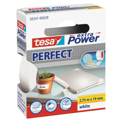 Nastro Adesivo Tesa Bord Tela 19X2,70 Bianco