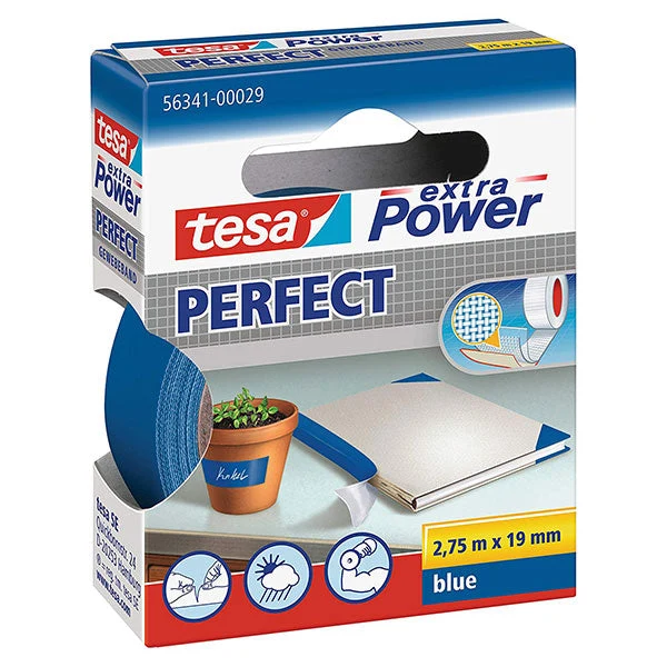 Nastro Adesivo Tesa Bord Tela 19X2,70 Blu
