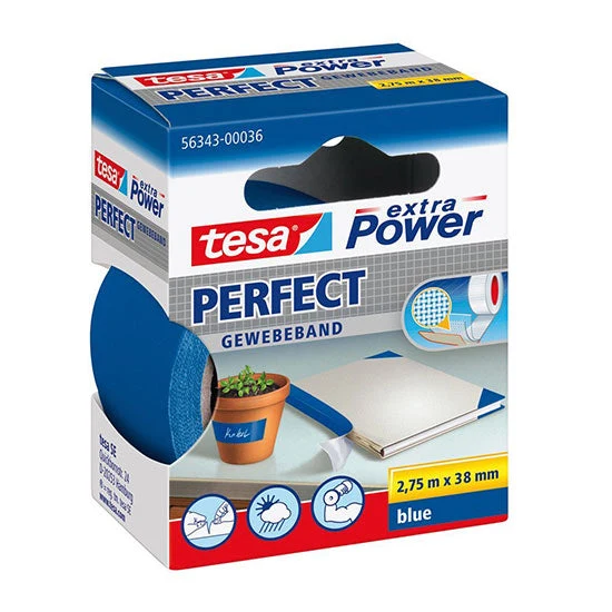 Nastro Adesivo Tesa Bord Tela 38X2,70 Blu